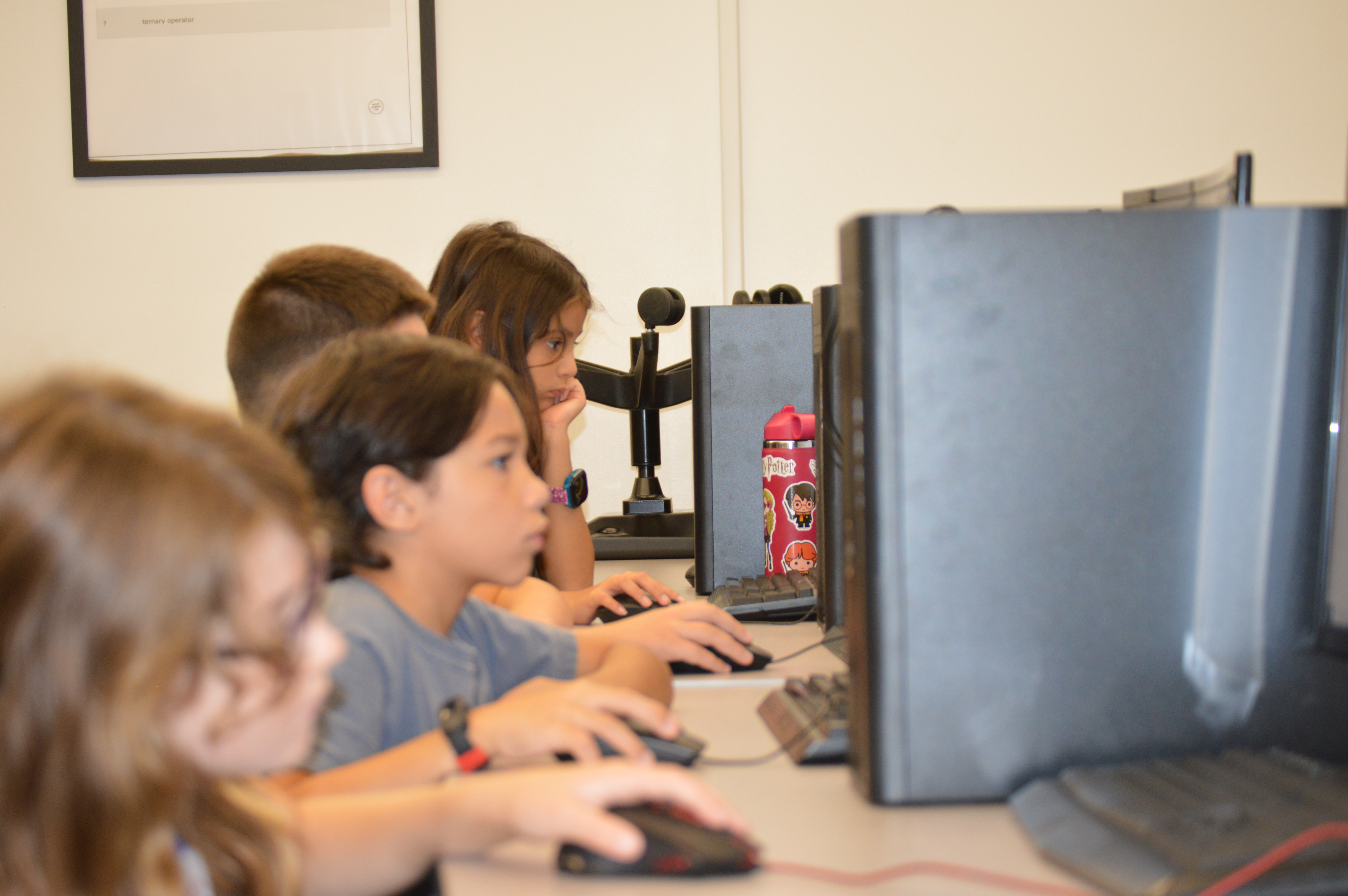 children on computers